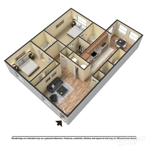 1190 Millcrest Walk NW 2 Beds Apartment for Rent - Photo Gallery 6